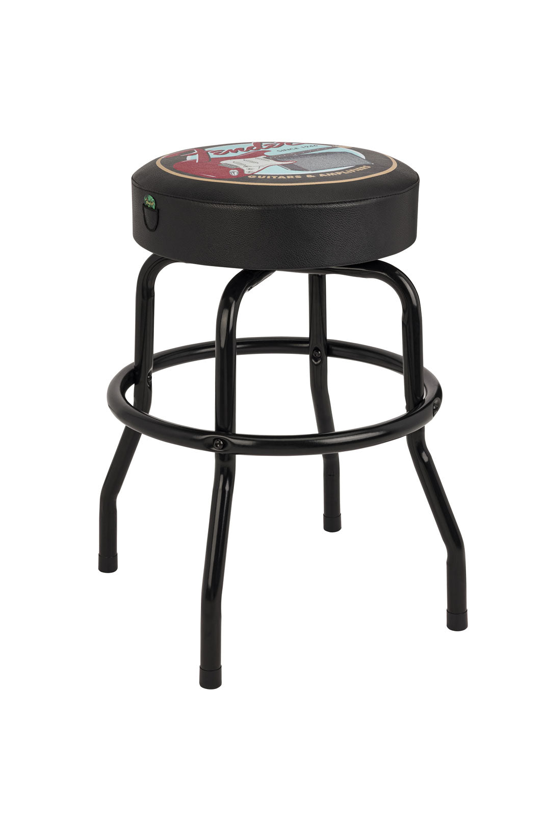 Guitars et Amps Pick Pouch Barstool Black-Black 24"