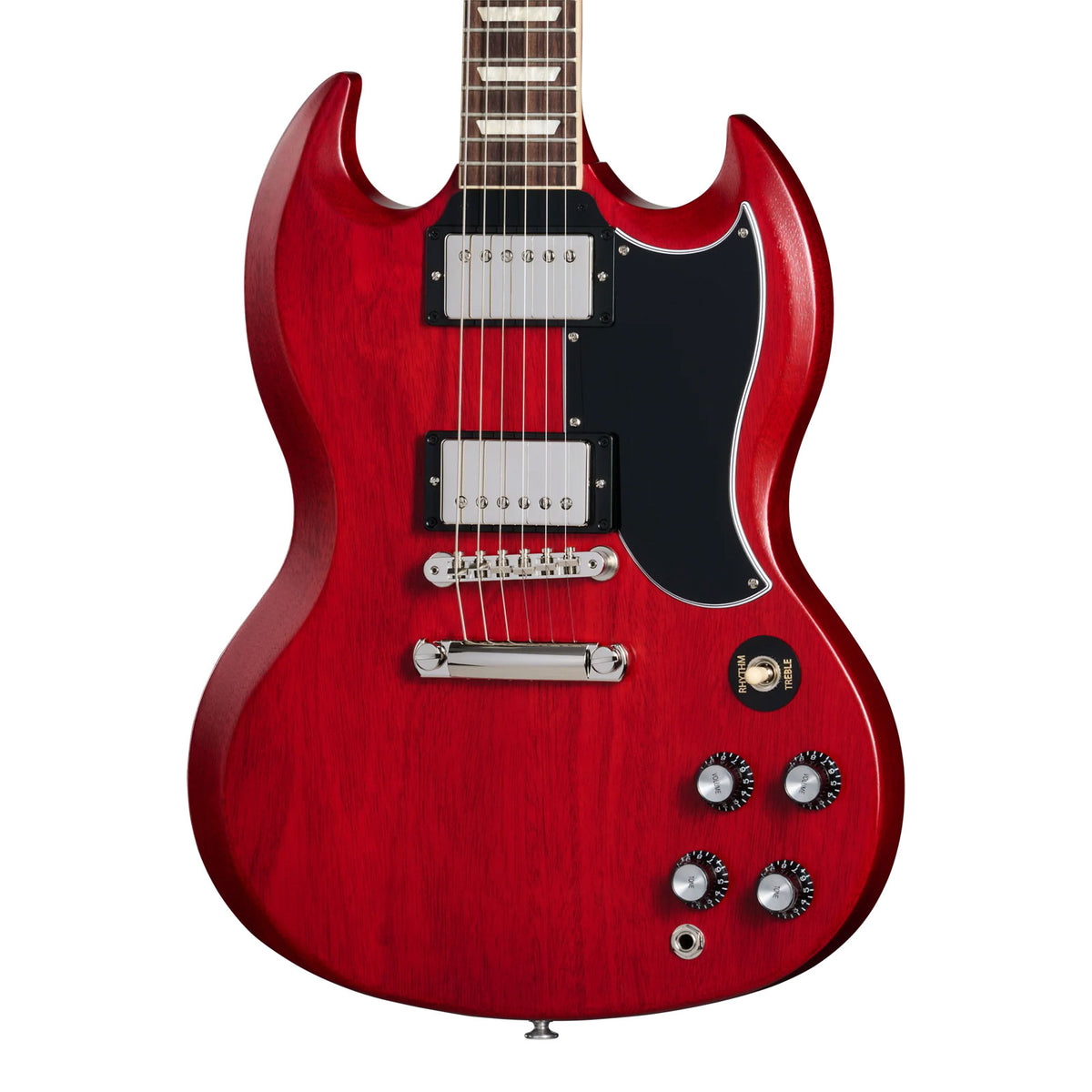 SG Standard '61 Faded, 57 Classic met minder windingen Vintage Cherry Satin