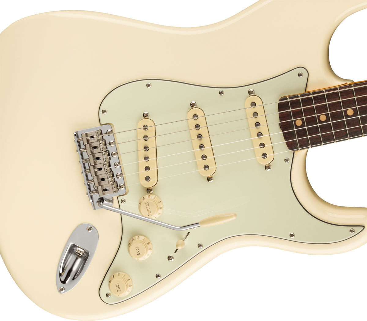 Stratocaster 1961 American Vintage II RW Olympic White