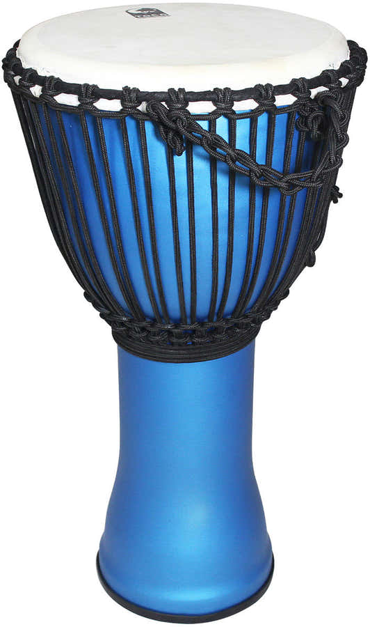 Djembé Freestyle Touwgestemd Oceaanblauw Mat Sfdj-12Ob