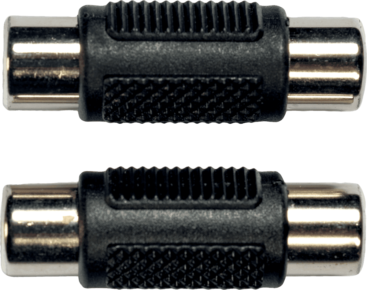 Adaptateur RCA Fem. RCA Fem. - Lot de 2