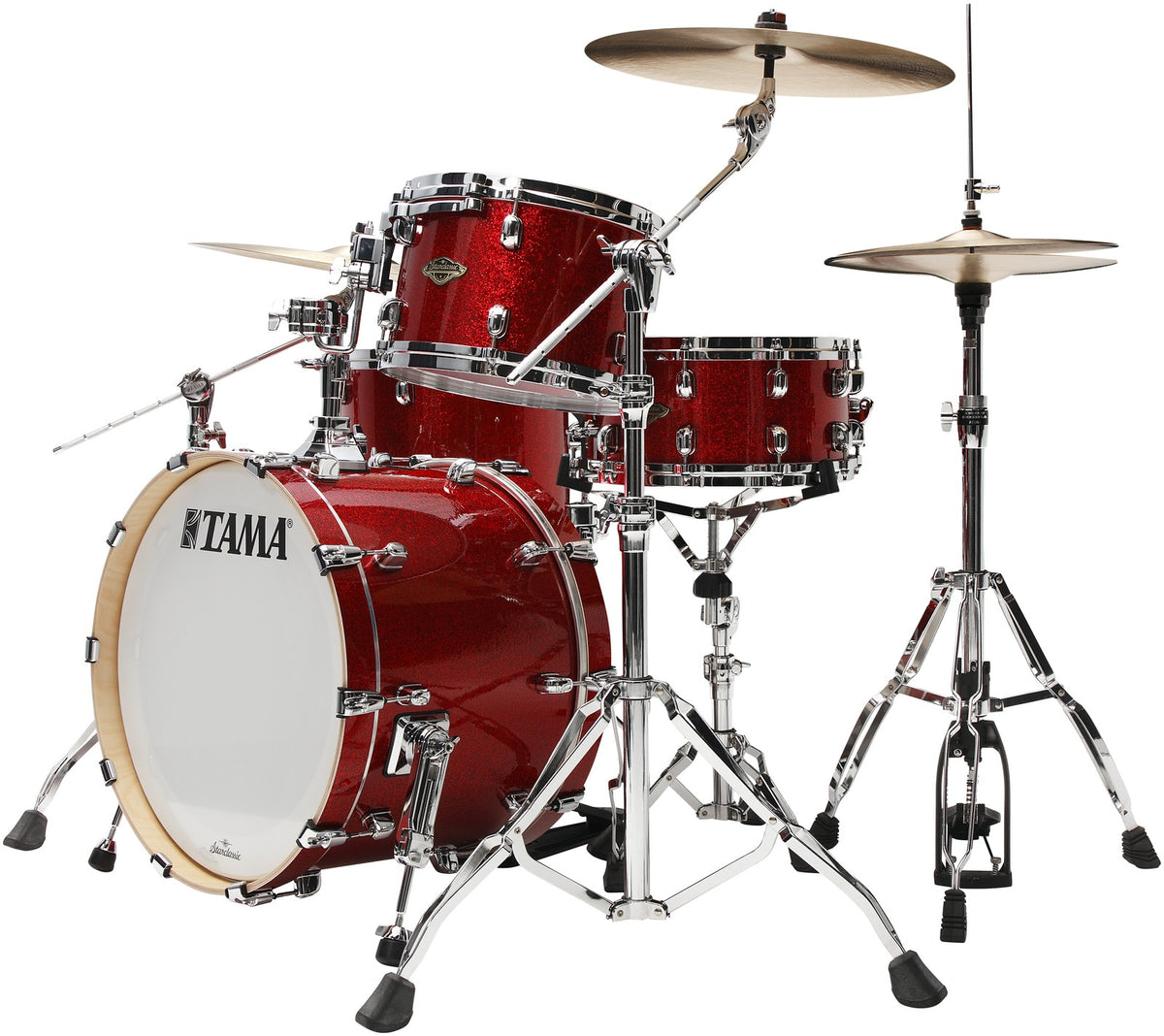 WBR30RS-GRS - Starclassic Walnoot/Berk Fusion 20" Granaatrood glitterend