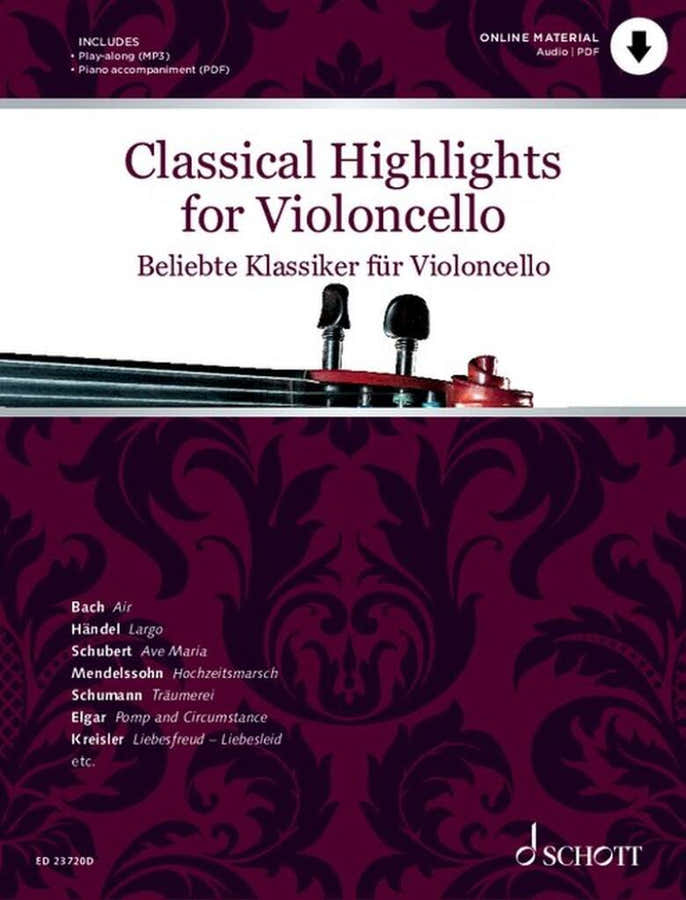 Classical Highlights For Violoncello