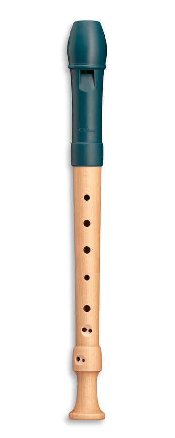 Sopraan Fipple 17413 - Blauw (Barokke Vingerzetting)