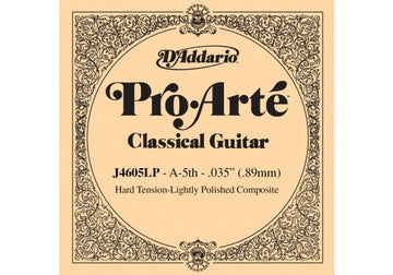J4605LP PRO-ARTE COMPOSITE CLASSICAL GUITAR SINGLE STRING HARD TENSION FIFTH STRING