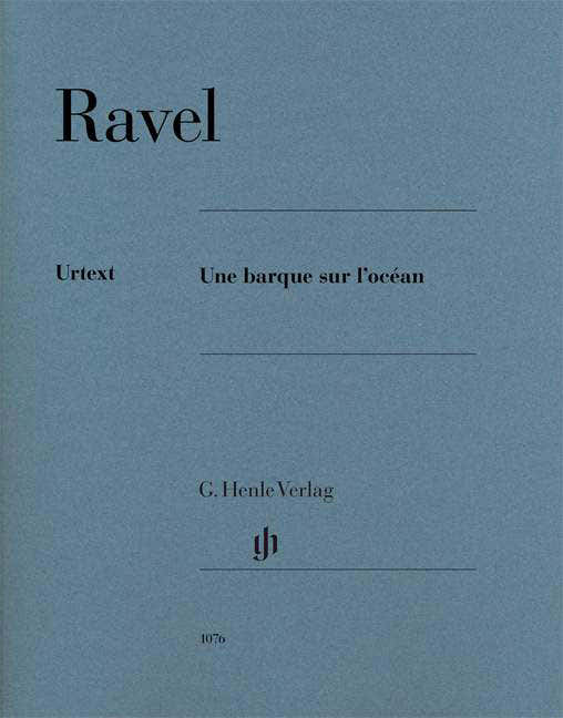 Ravel - Une Barque Sur L'océan - Piano