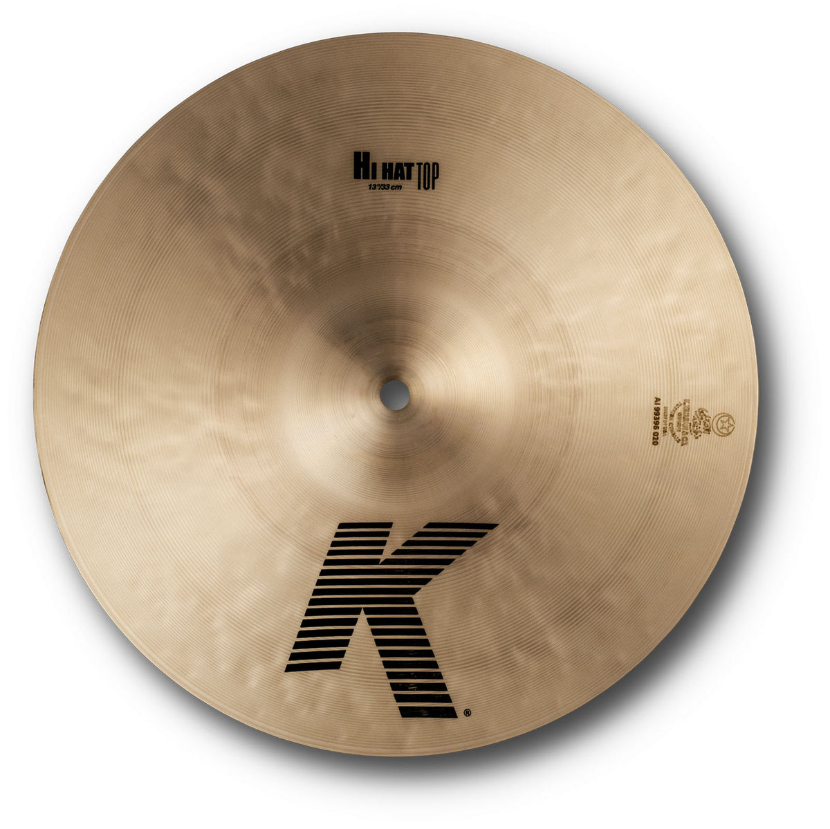 K0821 - K-SERIES 13" HI-HAT TOP (CYMBALE DU DESSUS UNIQUEMENT)
