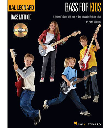 Hal Leonard basmethode Bas voor kinderen Beginnersgids + MP3 - Basgitaar
