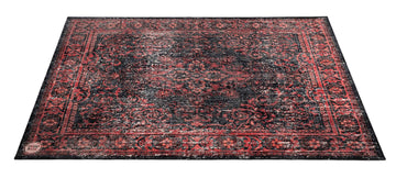 Tapis Vintage Persian 1.85 X 1.60M Antidérapant - Black Red