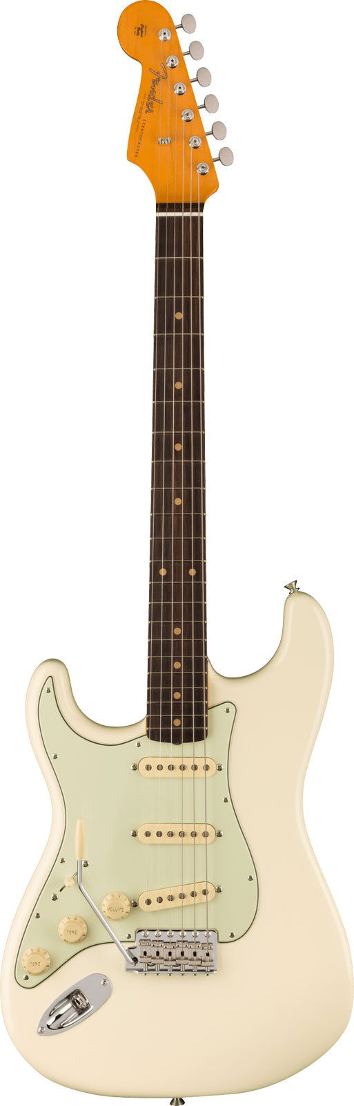 Stratocaster 1961 Lh American Vintage II Rw Olympic White