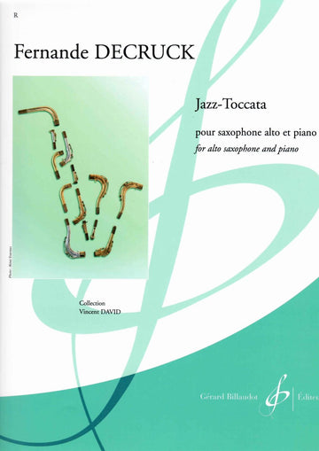 Decruck Fernande - JAZZ-toccata - Saxophone Mib & Piano