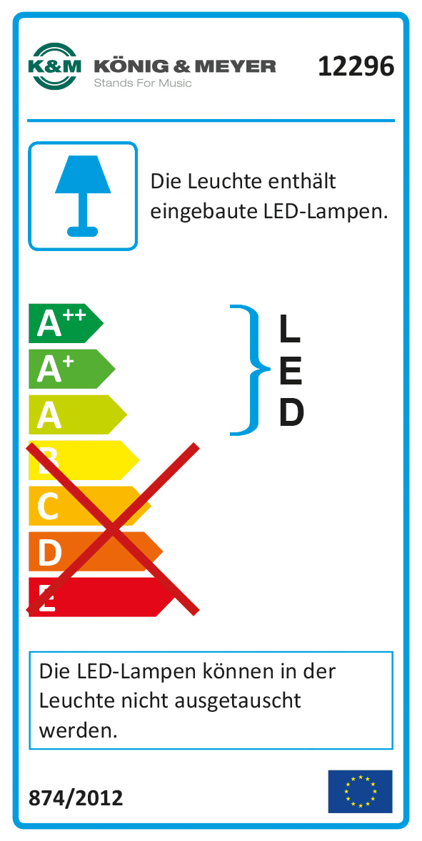 Lampe clavier 12296
