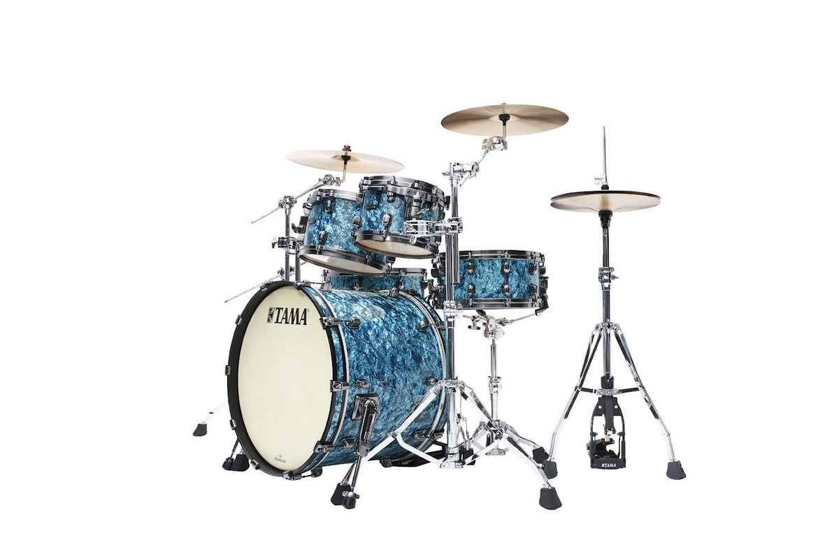 Starclassic Maple Stage 22 Smoked Black Nickel / Turquoise Pearl