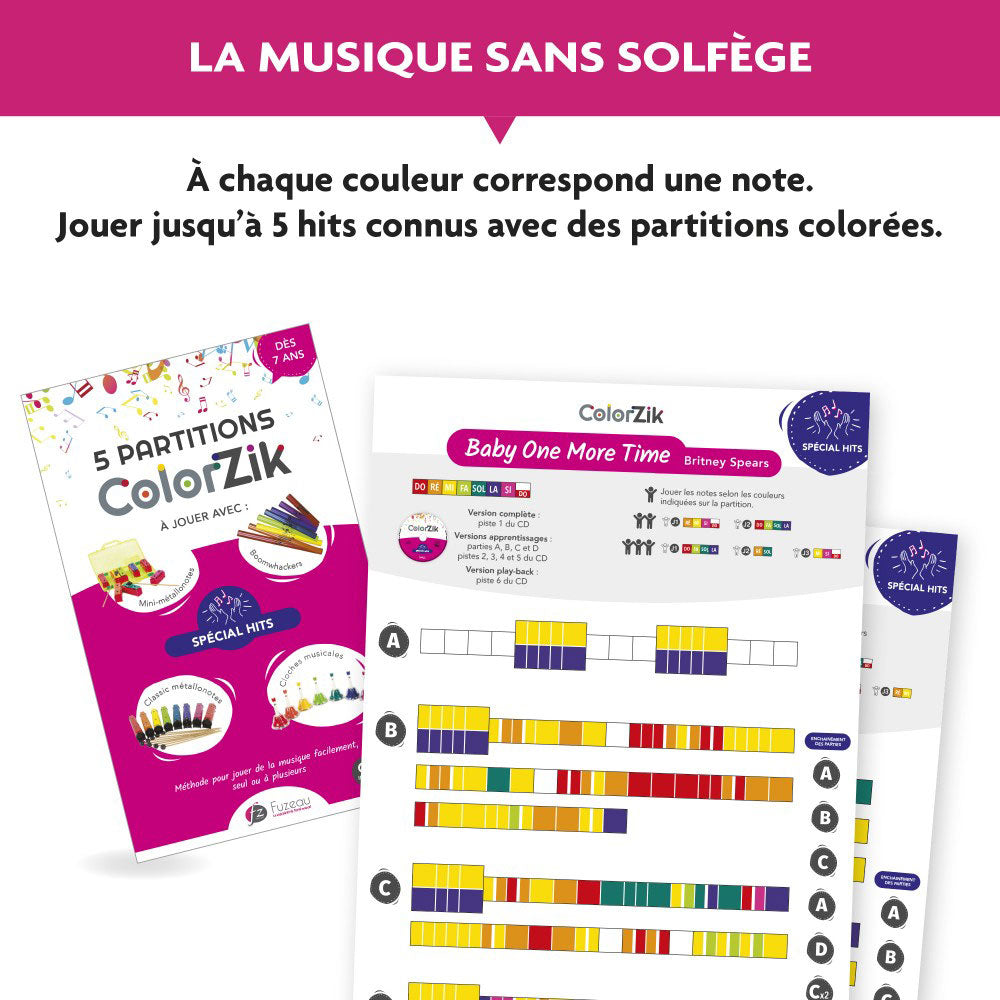 Livret CD Colorzik - Hits