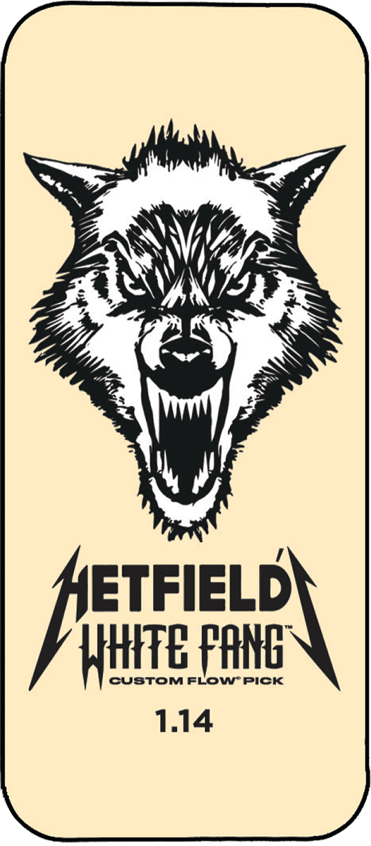 Dunlop 6 x 1,14mm Hetfield's White Fang Boîte