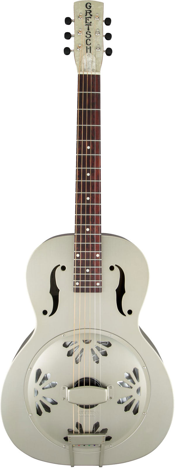 G9201 Honey Dipper Resonator met ronde hals en biscuit-cone, Shed Roof