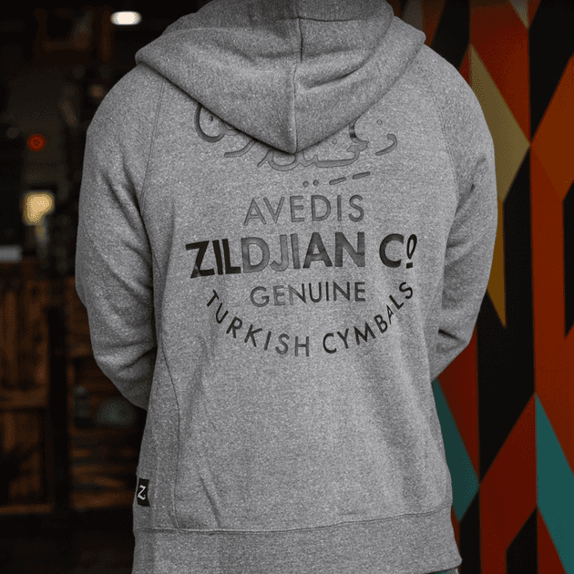 "L" Grijs Zildjian Jack Met Capuchon