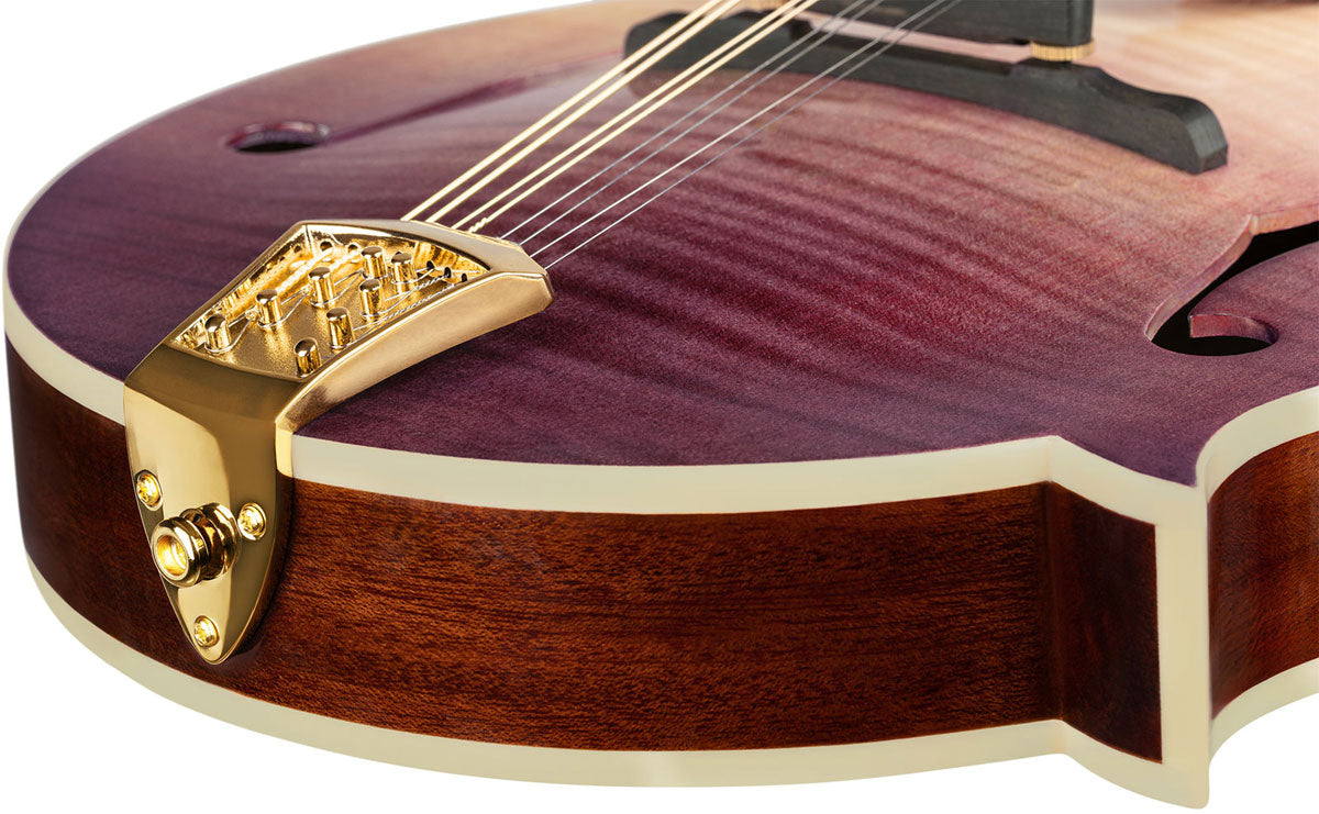 Americana F-Style Mandoline + Croco-leren koffer