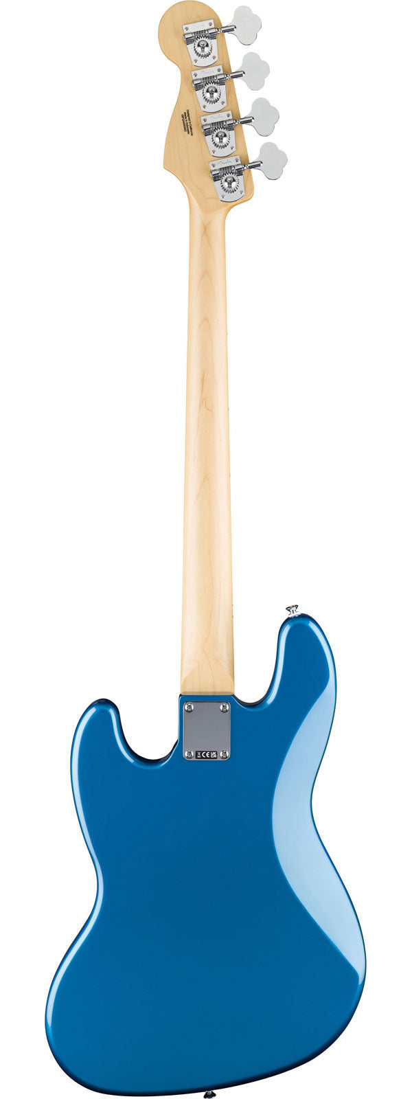 Standard Jazz Bass MN White Pickguard Aqua Marine Metallic