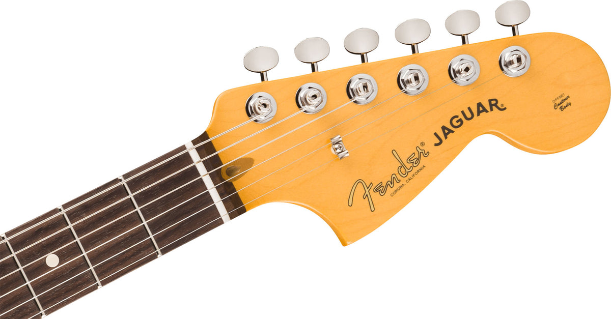 American Professional Classic Jaguar RW Faded Firemist Gold
