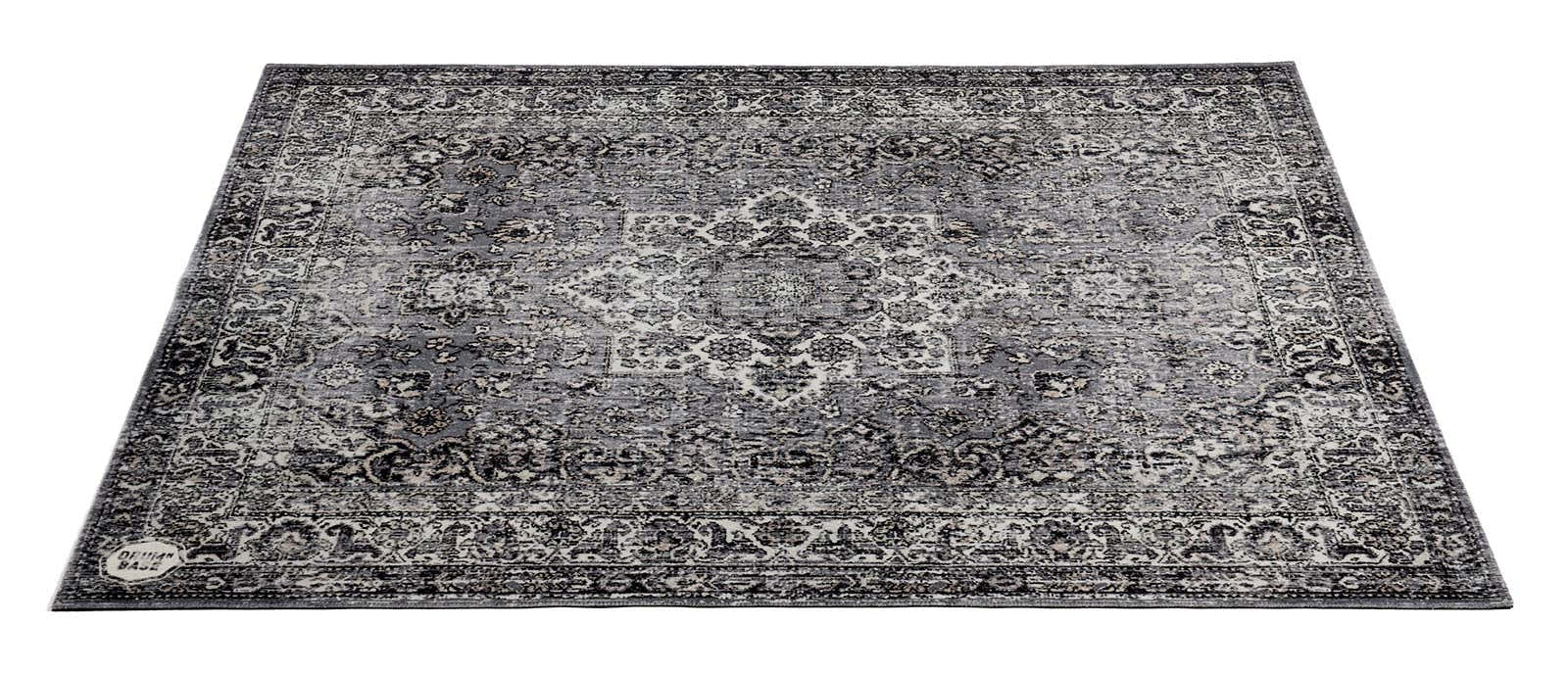 Tapis Vintage Persian 1.85 X 1.60M Antidérapant - Grey