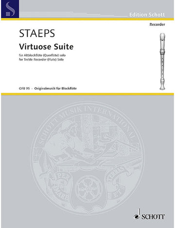 Staeps - Virtuosic Suite - Treble Flute A Bec (flute)