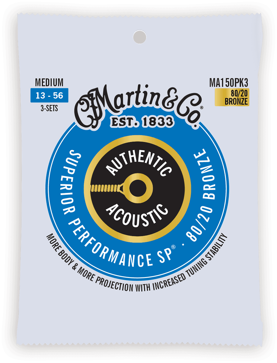 MA150PK3 Authentic 80/20 SP Medium 13-56 Pack de 3