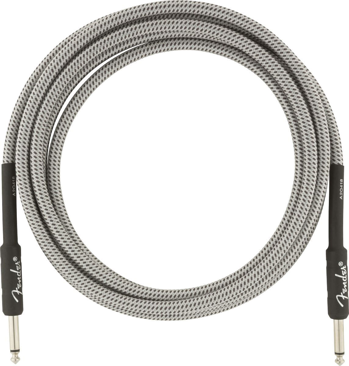 3m Professional Instrument Cable White Tweed