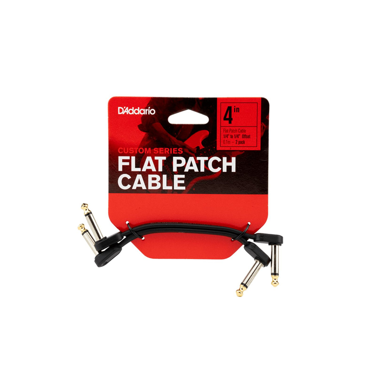 PW-fprr-204os platte patchkabel haaks 10CM dubbel