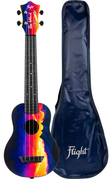 TUSLEE Elise Ecklund Long Neck Travel Ukulele