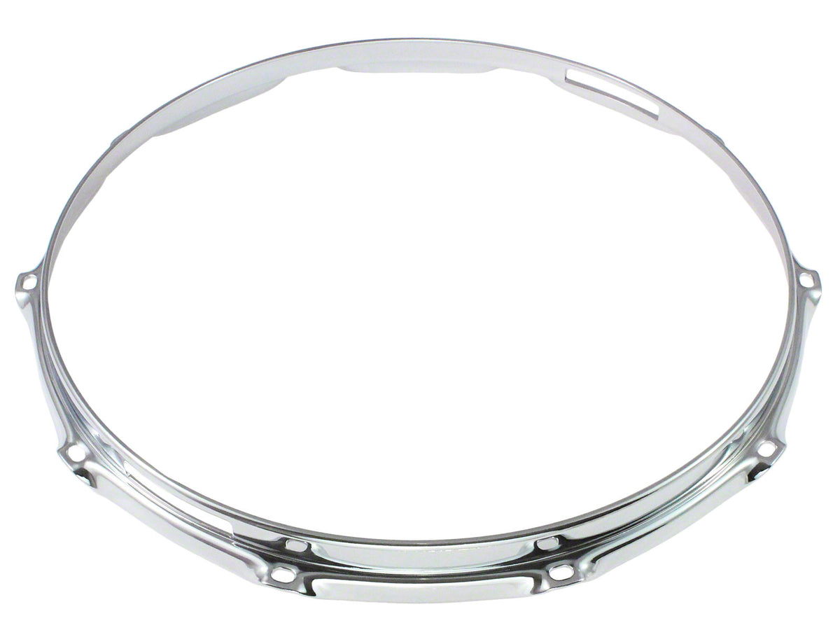 HS23-14-10S - 14" 10 HOLES SNARE SIDE 2.3MM S-STYLE TRIPLE FLANGE DRUM HOOP