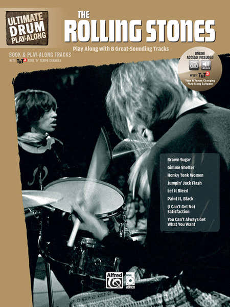 Alfred Publishing Rolling Stones The - Ultimate Drum Play Along + 2 Audio