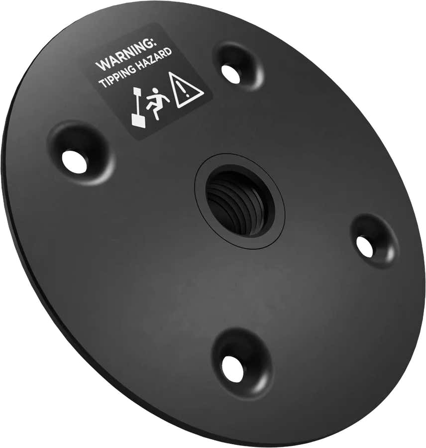 ShowMatch SMS118 M20 adapter voor paalmontage van luidsprekers