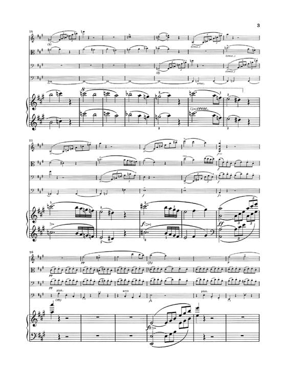 Schubert F. - Quintet A Major Op. Post. 114 D 667 For Piano Violin Viola Violoncello