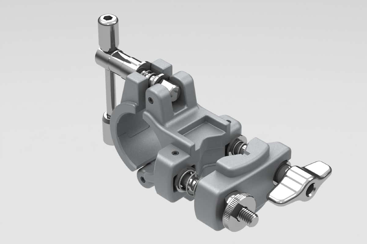 Clamp Rack PTS 90 Pour L-rod Support De Tom Ou De Cymbales