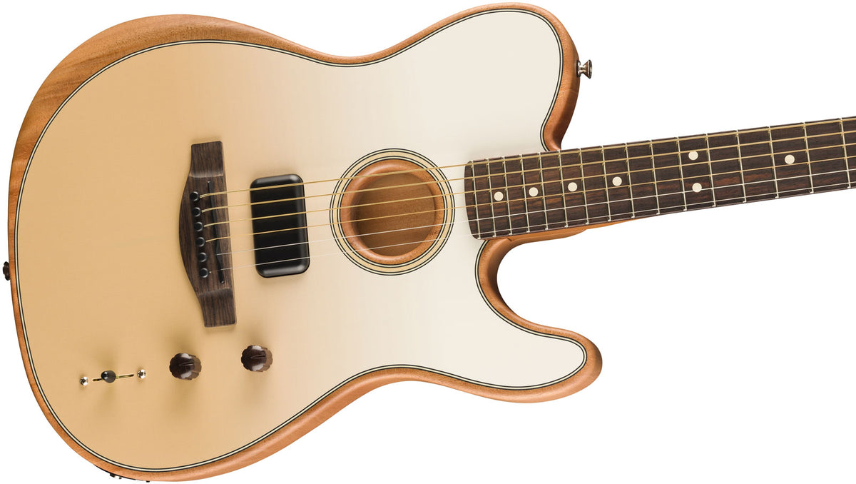 Telecaster Acoustasonic Player Signature Finneas RW Cappuccino-fade