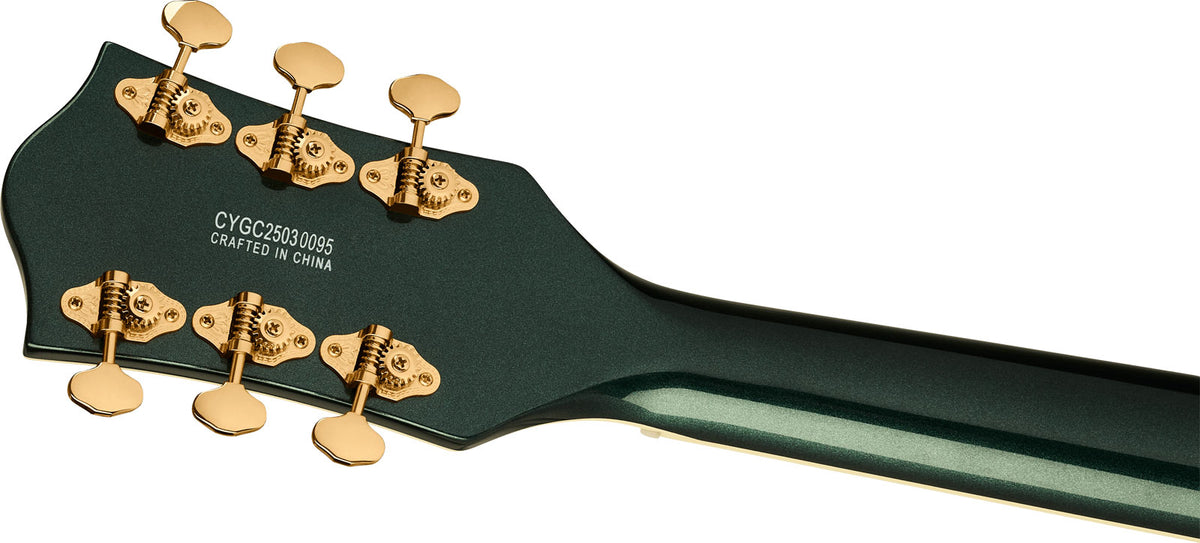 Synchromatic Nashville Hollow Body Single-Cut with Bigsby EBO Cadillac Green