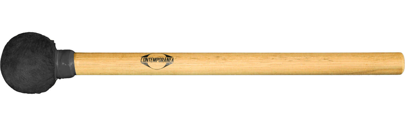 Mailloche de surdo bois 40cm - Noire