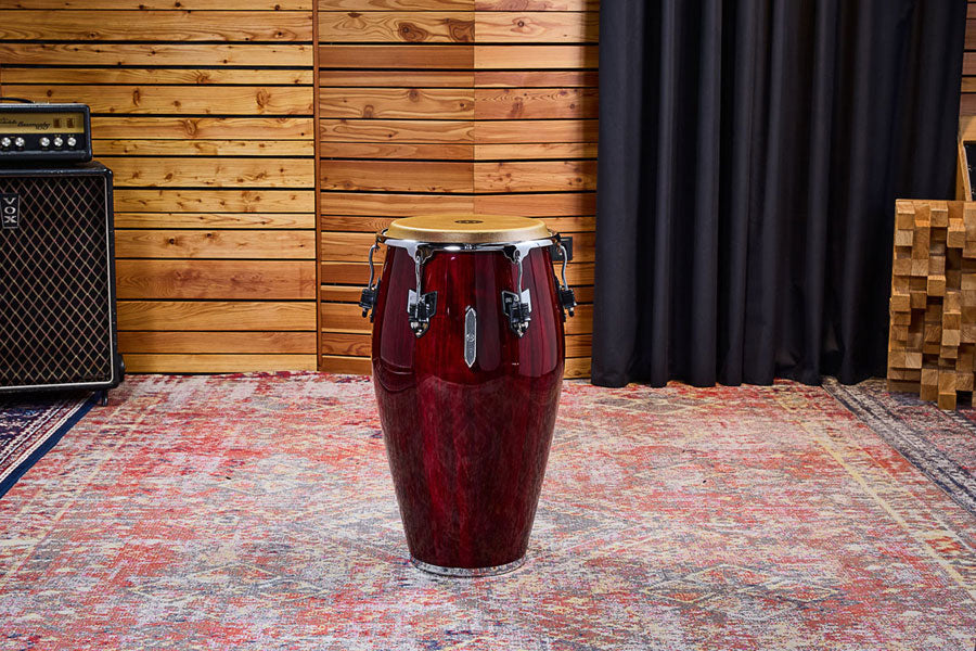 MEC1212WRP-CH - Marathon Exclusive Series Tumba 12 1/2" - Wine Red/Chrome HW