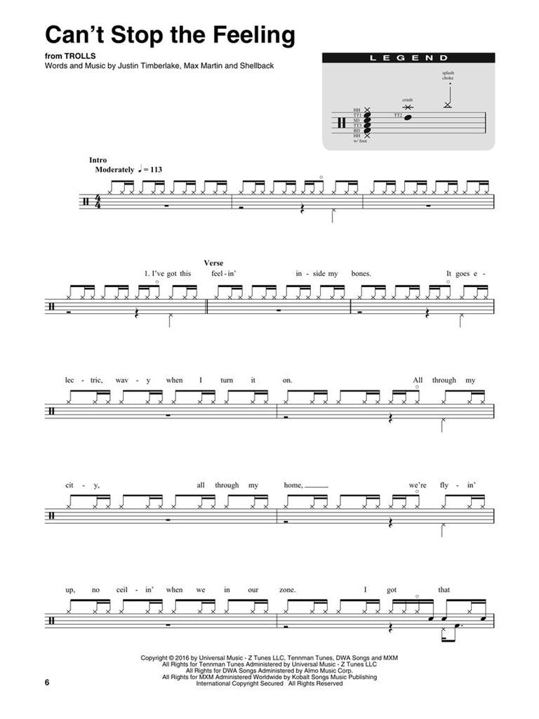 Drum Play Along Vol.53 Pop Songs For Kids