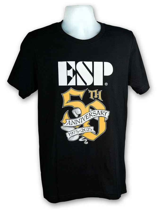 "L" ESP T-shirt 50 jaar zwart