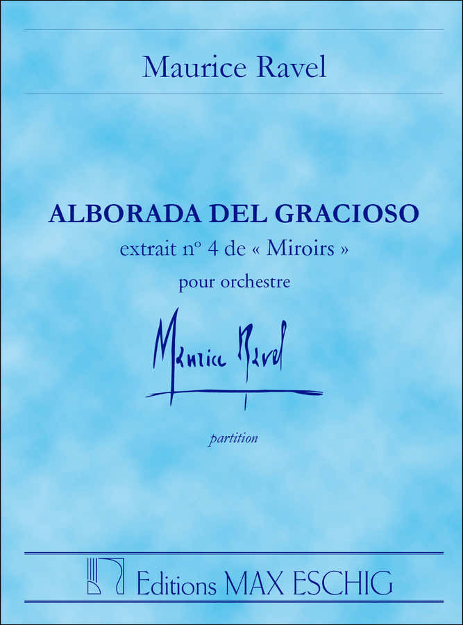 Ravel - Alborada Del Gracioso N°4 De "miroirs" - Zakpartituur