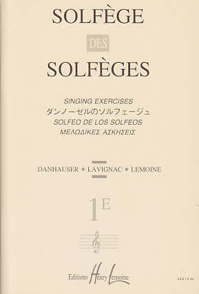 LAVIGNAC ALBERT - SOLFEGE DES SOLFEGES VOL.1E SANS ACCOMPAGNEMENT