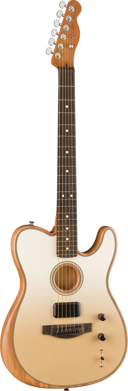 Telecaster Acoustasonic Player Signature Finneas RW Cappuccino-fade