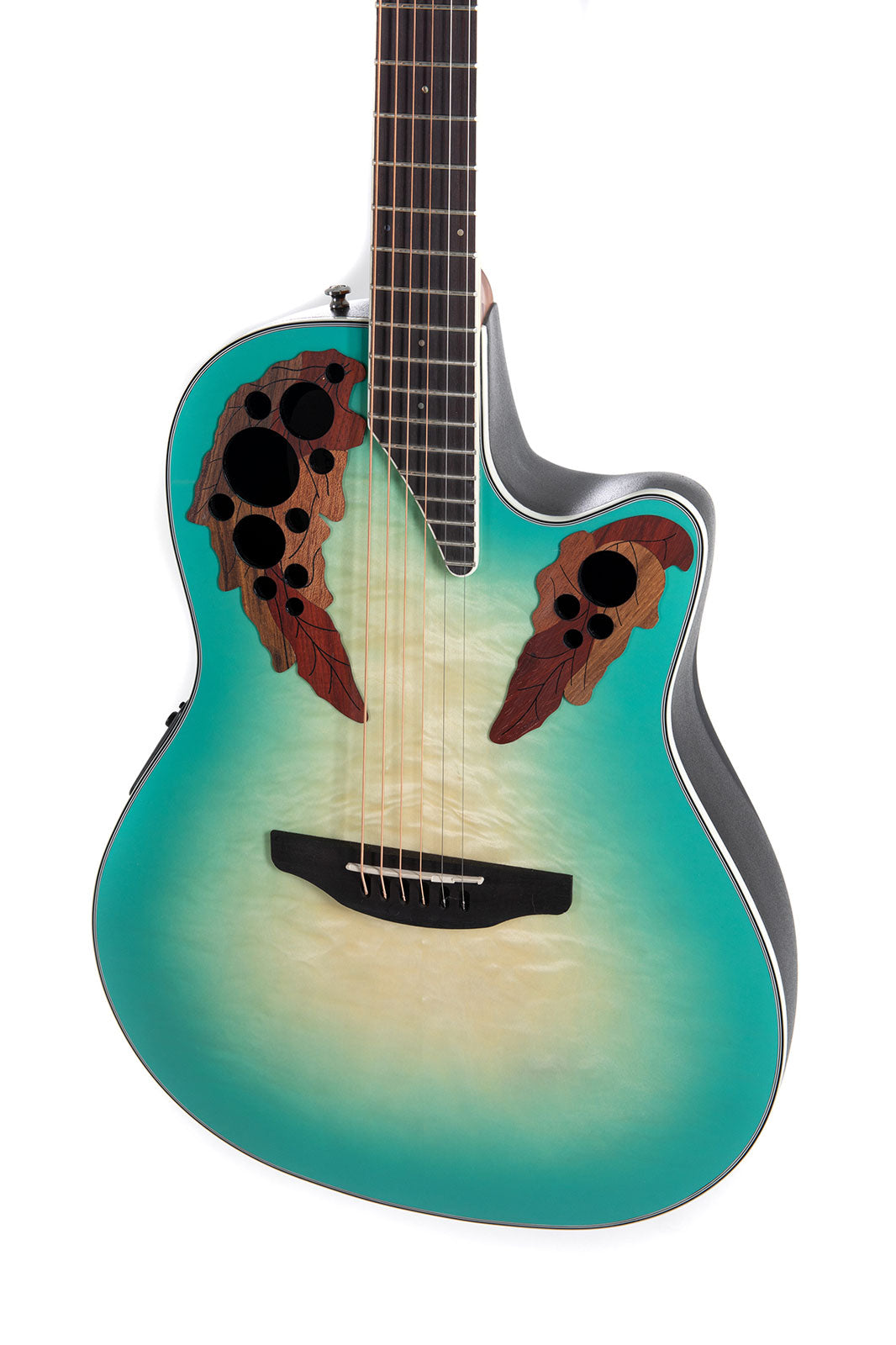 Elektro-Akoestische Gitaar Celebrity Elite Plus Mid Cutaway Mintburst