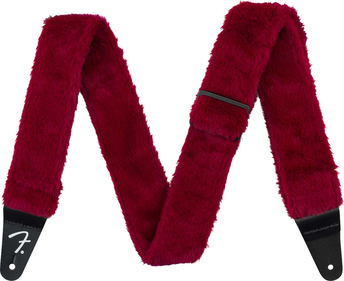 Poodle Plush Strap Red