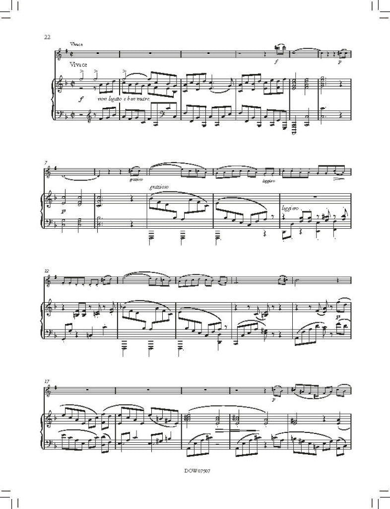 Sonata No. 1 For Clarinet And Piano