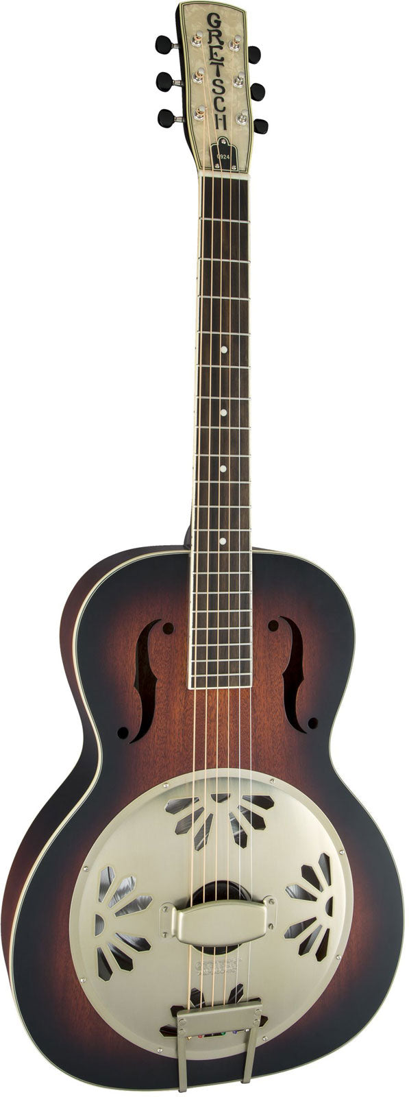 G9240 Alligator Round-Neck Biscuit Cone Resonator 2-Color Sunburst