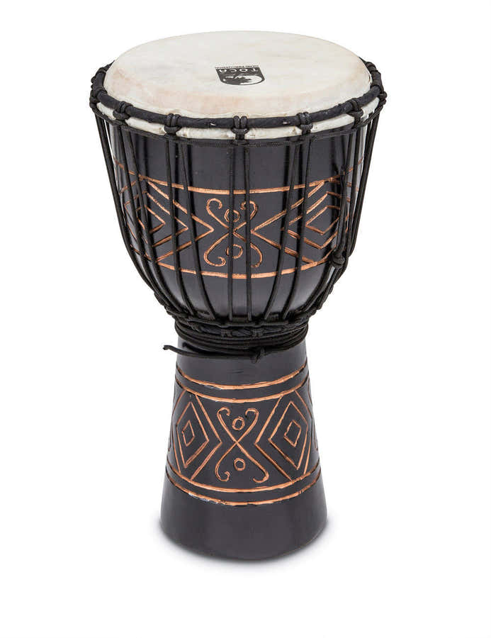 Djembe Street Series Medium 10" X 20" Black Onyx