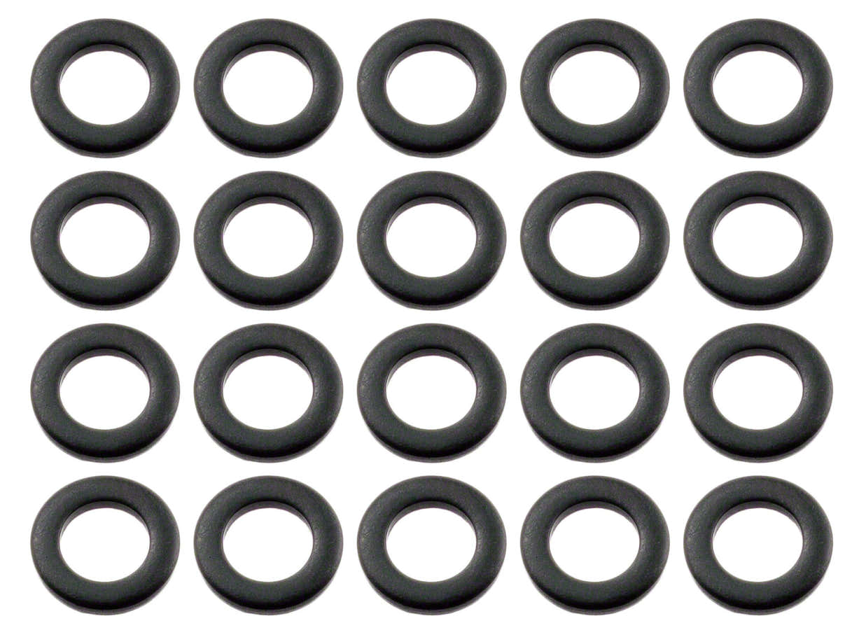 SW-BK - Rondelle Noire Métal Pour Tirant (X20)